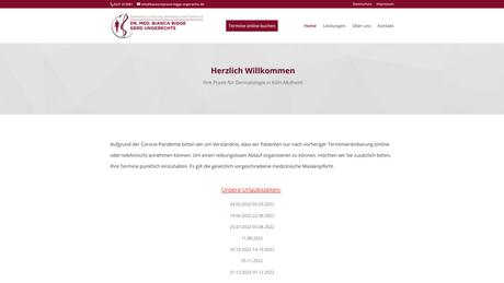 Dr.med. Bianca Bigge Fach&auml;rztin f&uuml;r Dermatologie