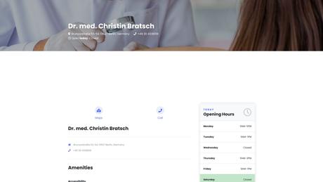 Dr.med. Christin Bratsch Fachärztin für Dermatologie