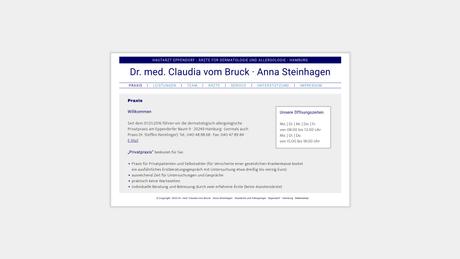 Dr.med. Claudia vom Bruck Fach&auml;rztin f&uuml;r Dermatologie