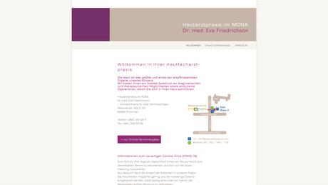 Dr.med. Eva Friedrichson Fach&auml;rztin f&uuml;r Dermatologie