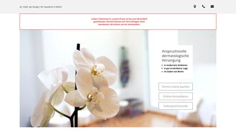 Dr.med. Jan-Dirk Kropp Facharzt f&uuml;r Dermatologie