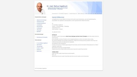 Dr.med. Markus Vogelbruch Facharzt f&uuml;r Dermatologie