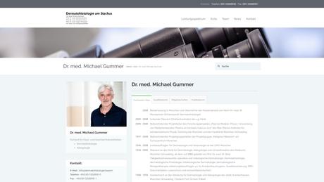 Dr.med. Michael Gummer Facharzt f&uuml;r Dermatologie