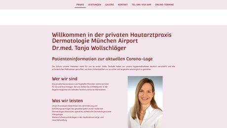 Dr.med. Tanja Wollschl&auml;ger Dermatologin