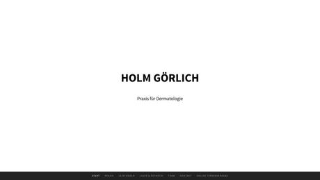 Holm Görlich Facharzt für Dermatologie